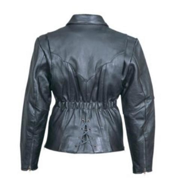 (image for) Ladies Cowhide Leather western style riding jacket